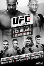 Watch UFC 161: Evans vs Henderson Vidbull