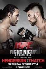 Watch UFC Fight Night 60 Henderson vs Thatch Vidbull