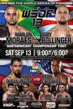 Watch WSOF 13 Marlon Moraes vs. Cody Bollinger Vidbull