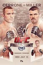 Watch UFC Fight Night 45 Cerrone vs Miller Vidbull