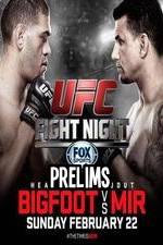 Watch UFC Fight Night 61 Bigfoot vs Mir Prelims Vidbull