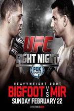 Watch UFC Fight Night 61 Bigfoot vs Mir Vidbull