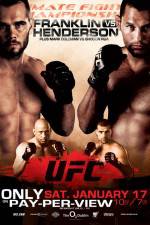Watch UFC 93 Franklin vs Henderson Vidbull