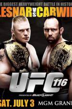 Watch UFC 116: Lesnar vs. Carwin Vidbull