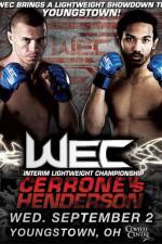 Watch WEC 43 Cerrone vs. Henderson Vidbull