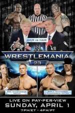 Watch WrestleMania 23 Vidbull