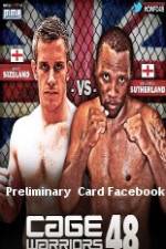 Watch Cage Warriors 48 Preliminary Card Facebook Vidbull