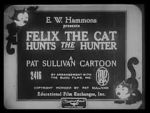 Watch Felix the Cat Hunts the Hunter (Short 1926) Vidbull