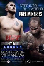 Watch UFC Fight Night 38: Gustafsson vs. Manuwa Preliminaries Vidbull