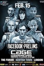 Watch Cage Warriors 64 Facebook Preliminary Fights Vidbull