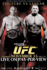 Watch UFC 91 Couture vs Lesnar Vidbull