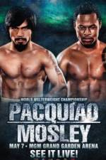Watch WBO Boxing Manny Pacquiao vs Shane Mosley Vidbull