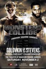 Watch Gennady Golovkin vs Curtis Stevens Vidbull