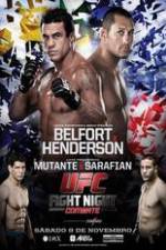 Watch UFC Fight Night 32: Belfort vs Henderson Vidbull